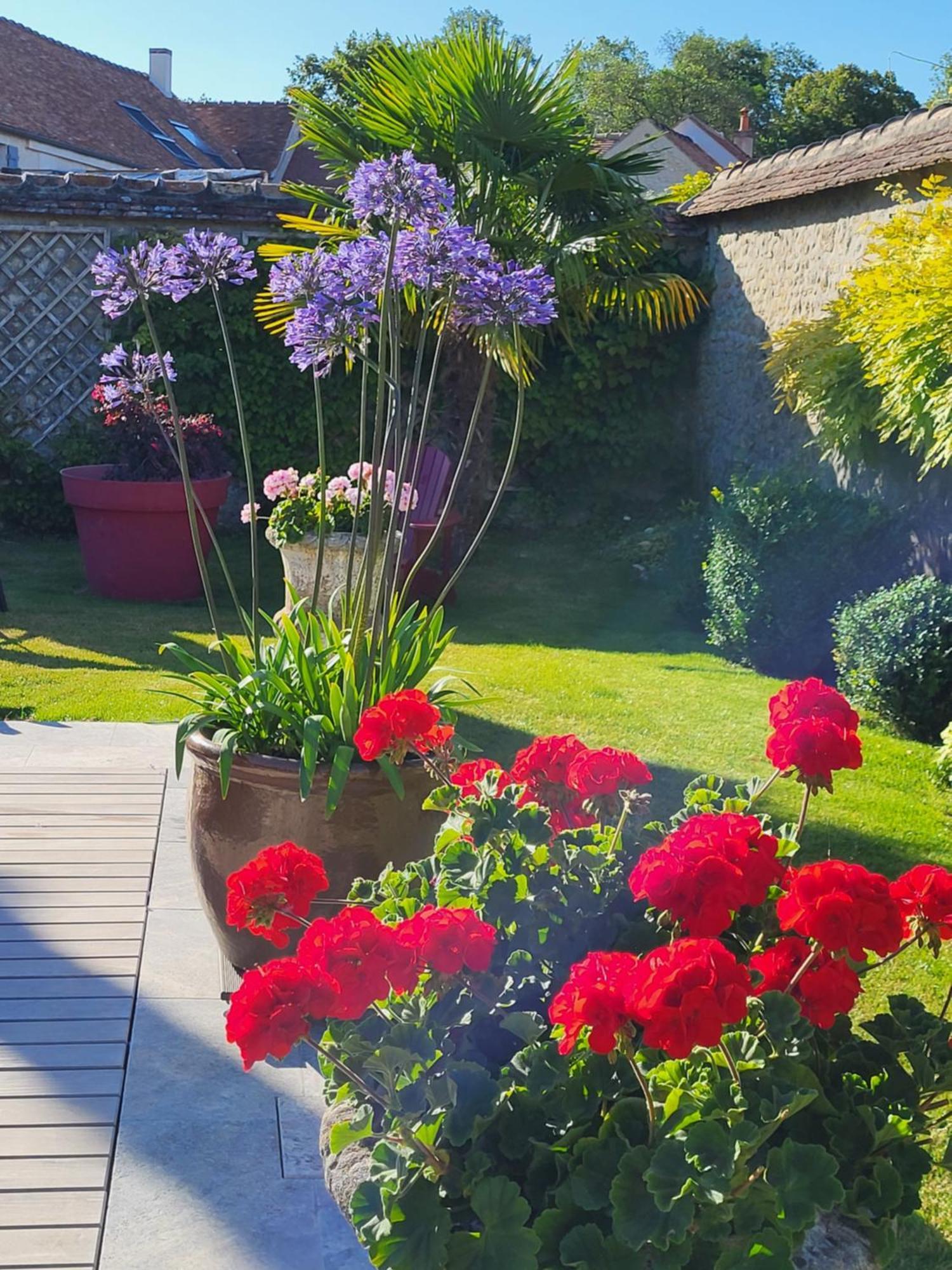 Les Glycines Bed & Breakfast Ury Exterior photo