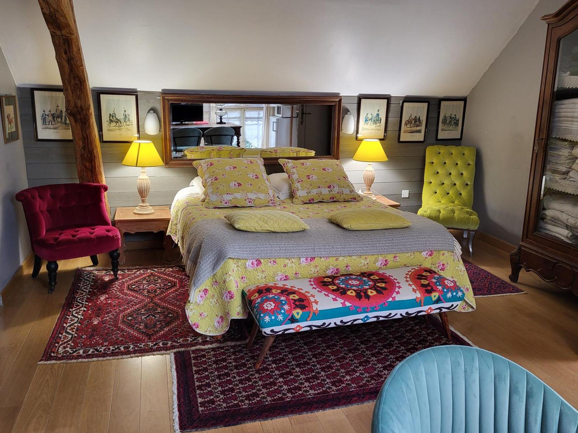 Les Glycines Bed & Breakfast Ury Exterior photo